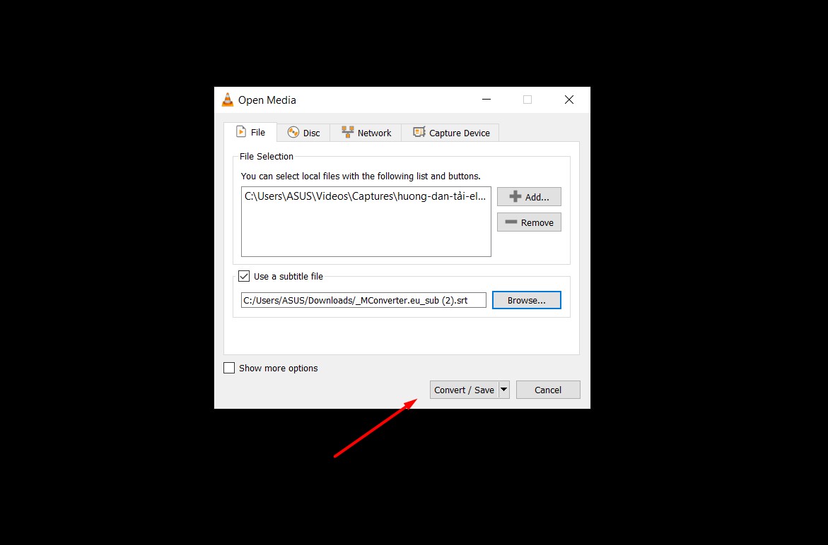 cách thêm phụ đề vào video trên vlc
