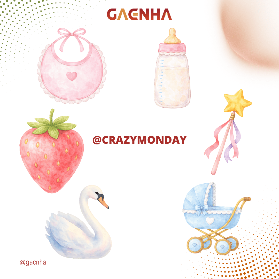 CRAZYMONDAY thiên hướng màu sắc nhẹ nhàng trung tính