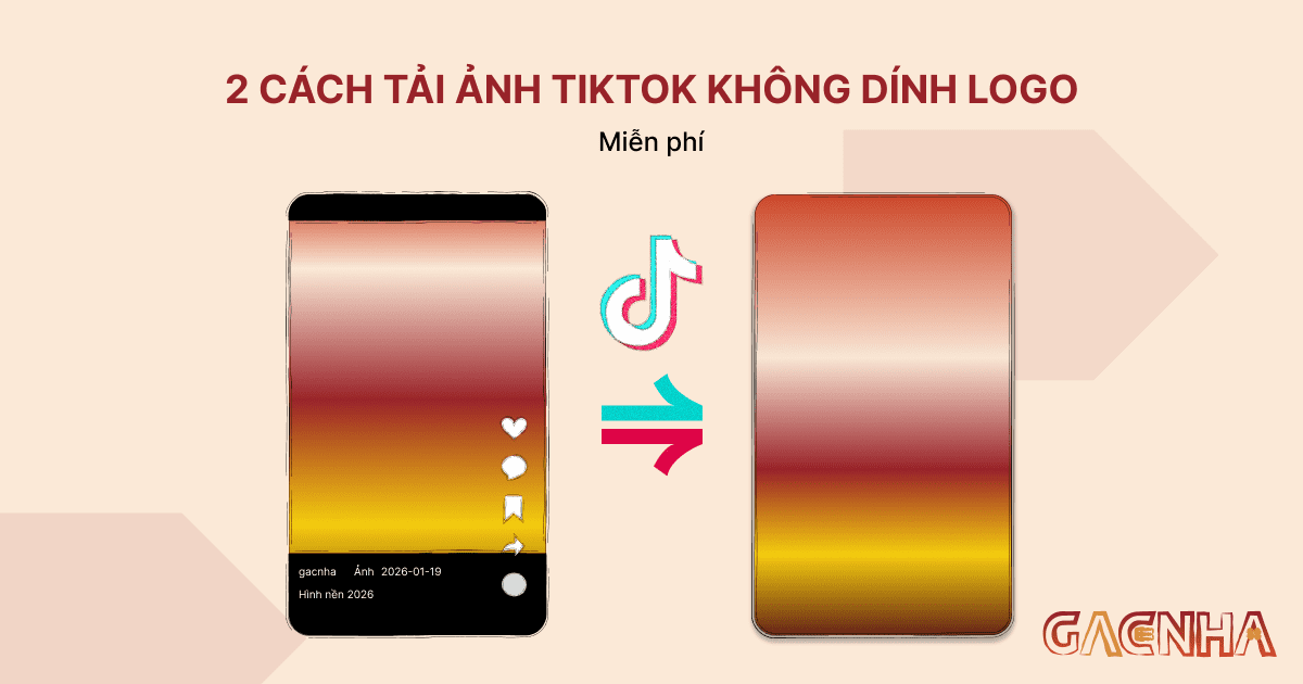 tải ảnh TikTok không dính logo