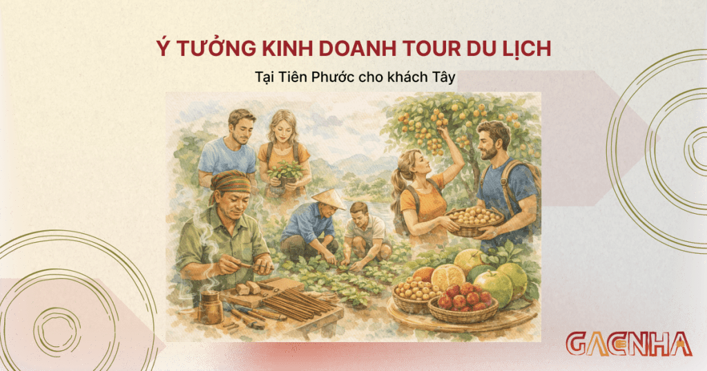 Ý tưởng kinh doanh tour du lịch tại Tiên Phước cho khách Tây